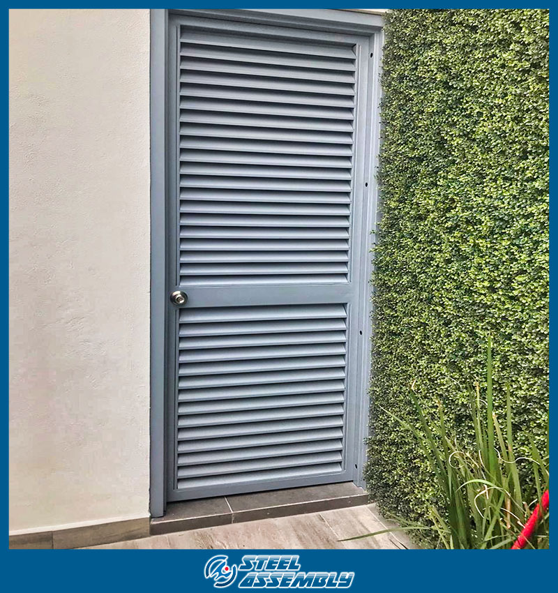Puerta Full Louver / Metálica / Vano 36”x84” - Imagen 2
