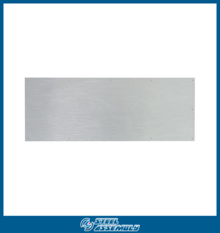 Placa acero inoxidable / 32"x12"