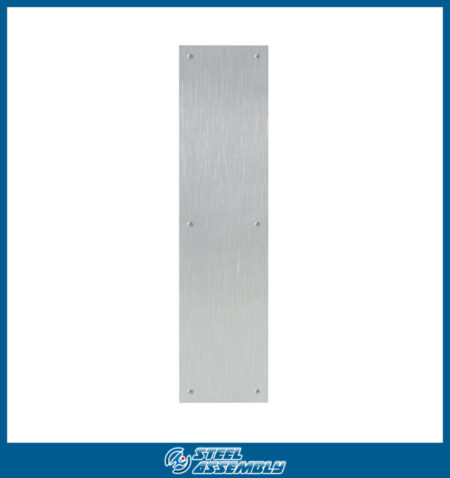Placa acero inoxidable / 4"x16"