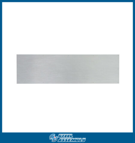Placa acero inoxidable / 42"x12"