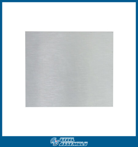 Placa acero inoxidable / 42"x38"