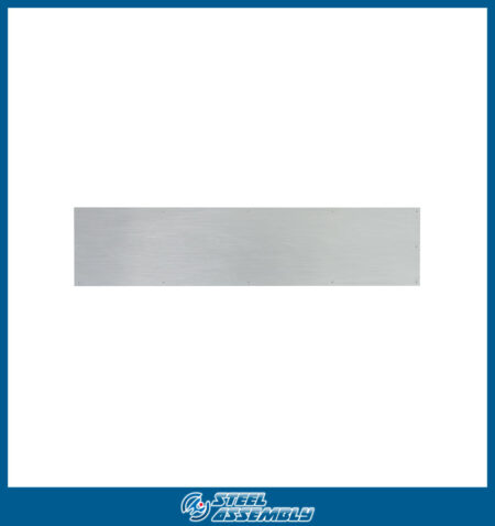 Placa acero inoxidable / 44"x10"