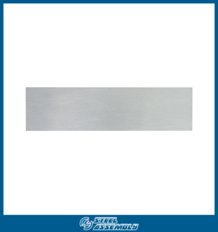 Placa acero inoxidable / 46"x12"