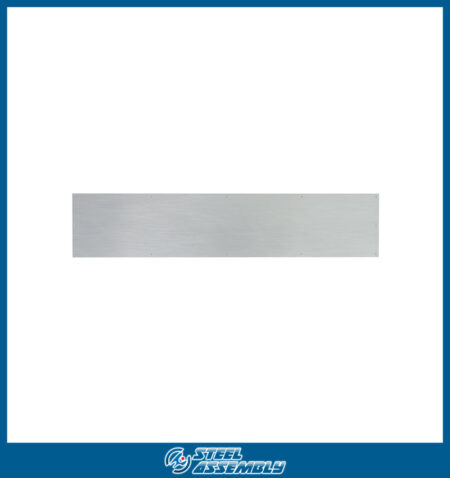 Placa acero inoxidable / 48"x10"